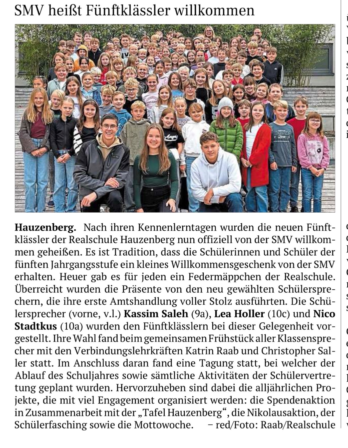 23_10_26_SMV heißt Fünftklässler willkommen